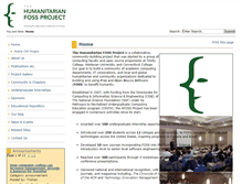 Tablet Screenshot of hfoss.org